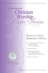 Restore Us, O God Two-Part Mixed choral sheet music cover